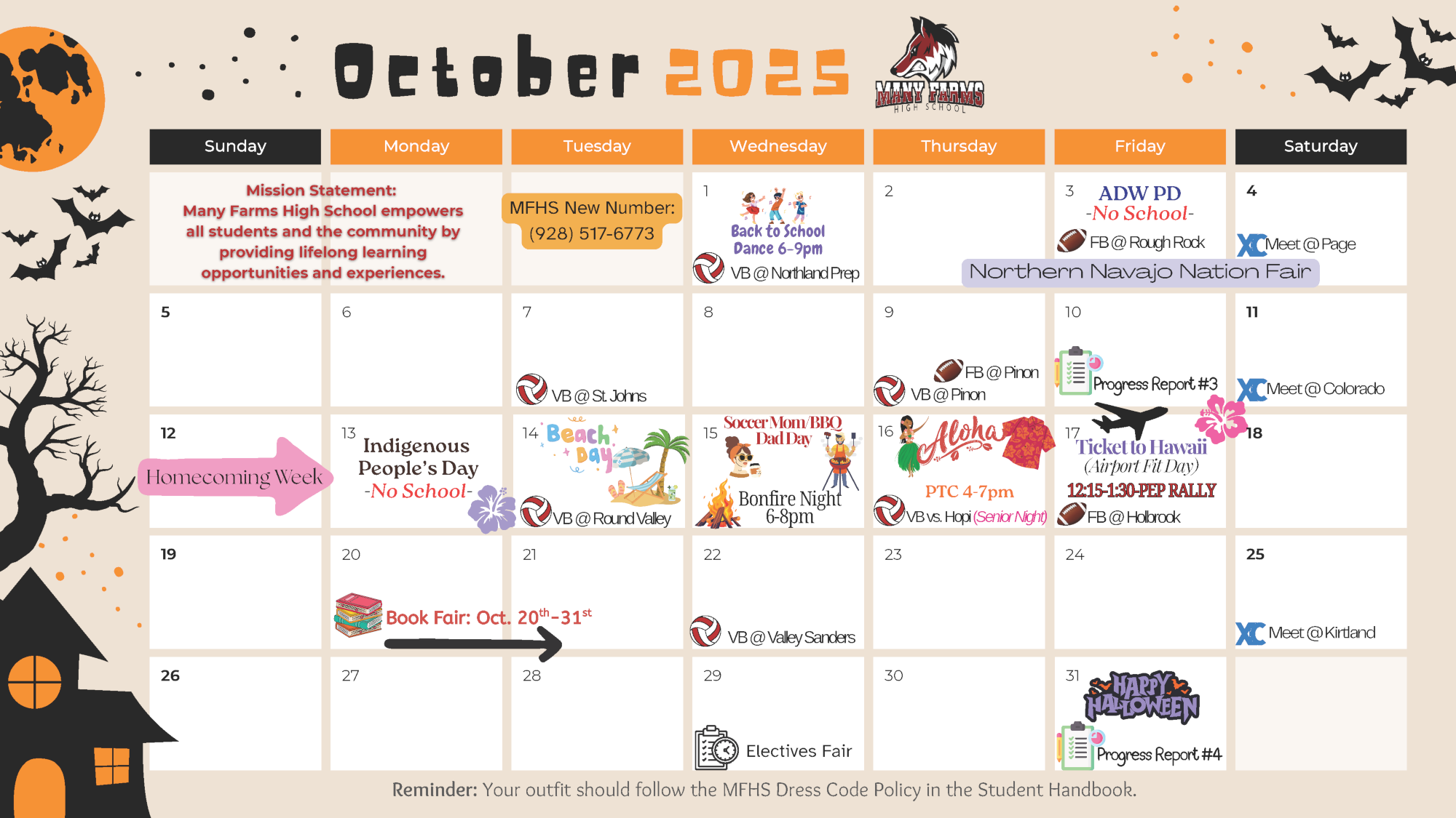 October Activities 2025